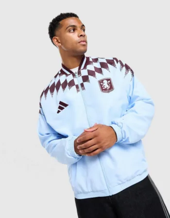 Camiseta de atletismo del estadio de Aston Villa Fc adidas